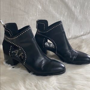 Zara booties with studs